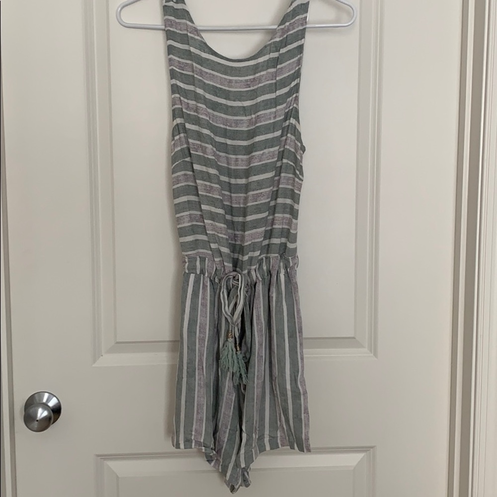 Minkpink Stripped Romper